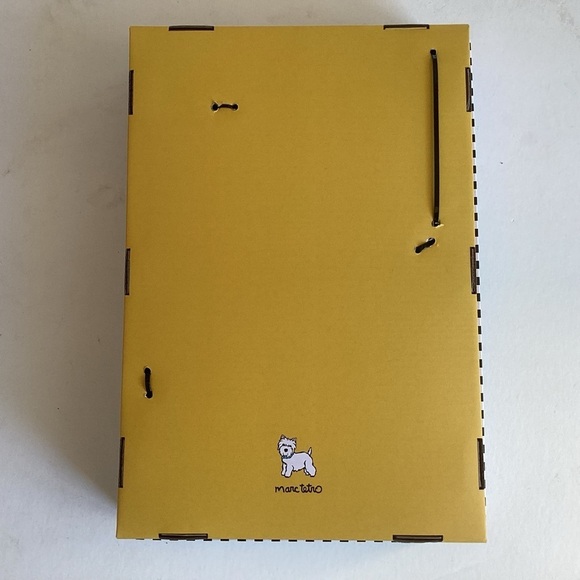 Marc Tetro Westie Travel Set: Passport Case Luggage Tag CosmeticBag Gift Set NWT - Picture 3 of 7